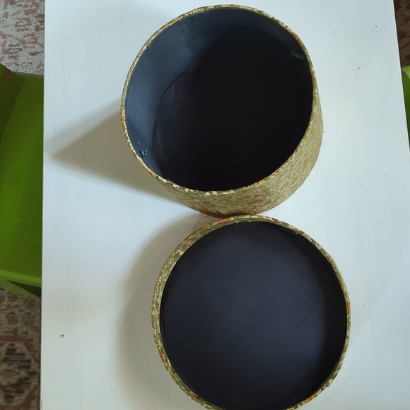 World Market Round Storage Container - Picture 3 of 5